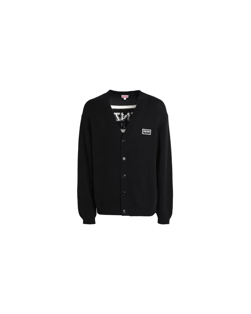 Kenzo STRICKWAREN - Strickjackenauf YOOX.COM Schwarz