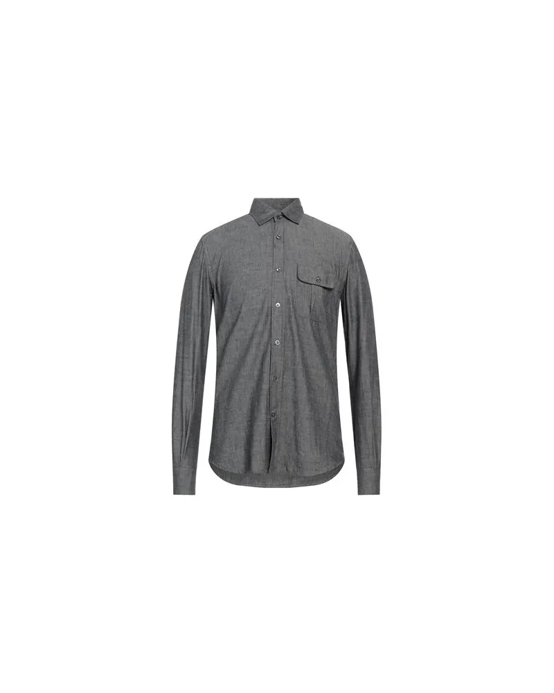 Glanshirt TOPS - Hemdenauf YOOX.COM Blei