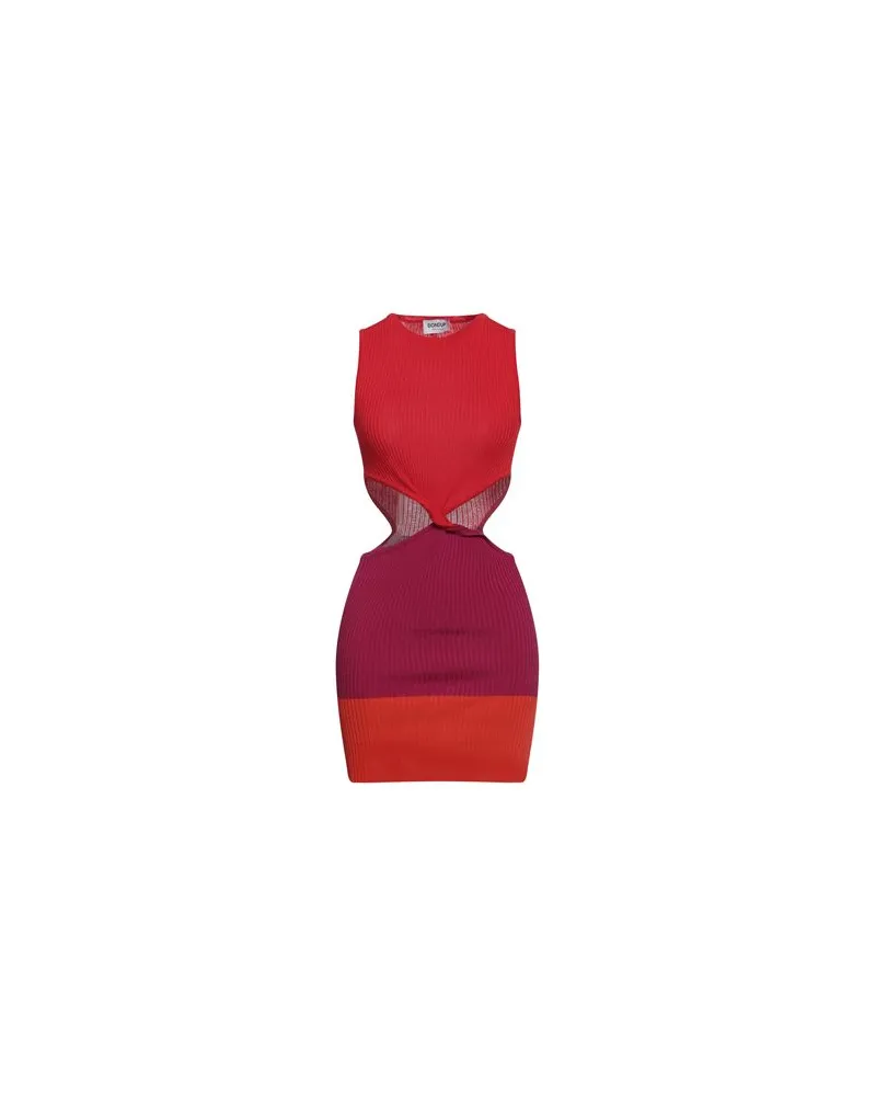 Dondup KLEIDER - Mini-Kleiderauf YOOX.COM Rot
