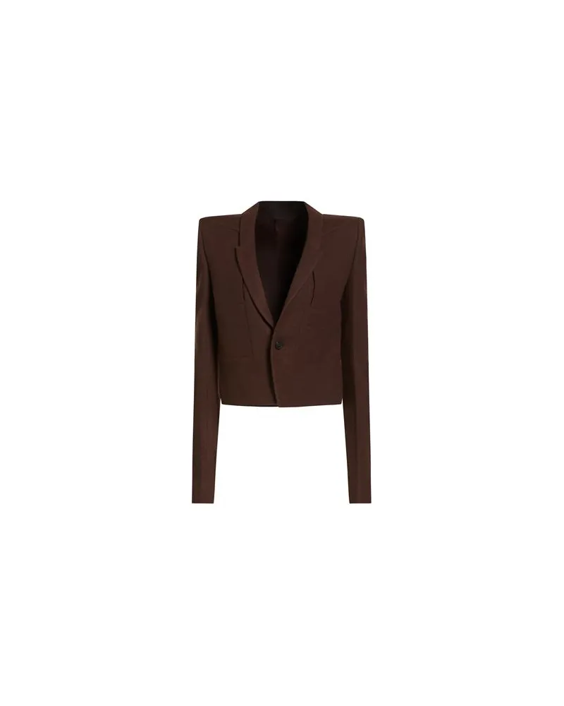 Rick Owens ANZÜGE und CO-ORDS - Blazersauf YOOX.COM Schokobraun