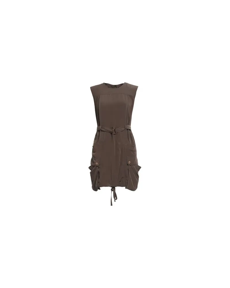 Versace KLEIDER - Mini-Kleiderauf YOOX.COM Militärgrün