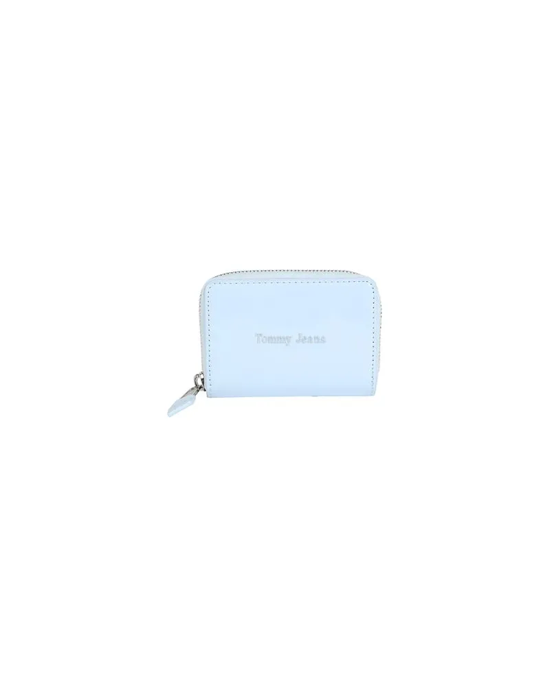 Tommy Hilfiger Kleinlederwaren - Brieftaschenauf YOOX.COM Himmelblau