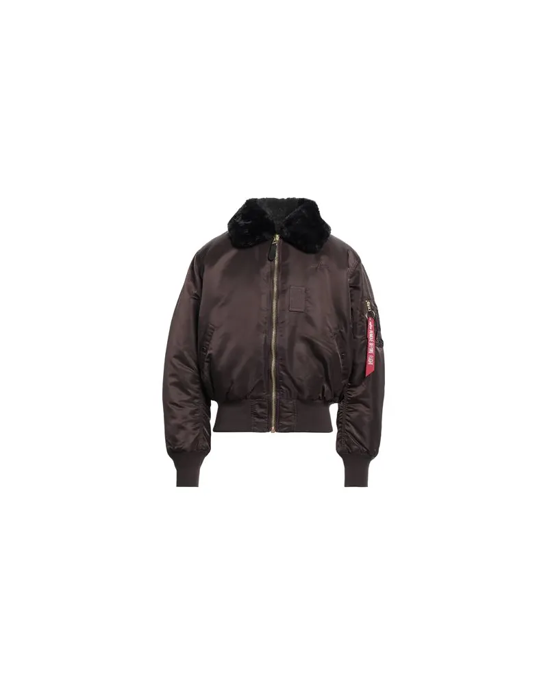 Alpha Industries JACKEN & MÄNTEL - Jacken und Anoraksauf YOOX.COM Dunkelbraun
