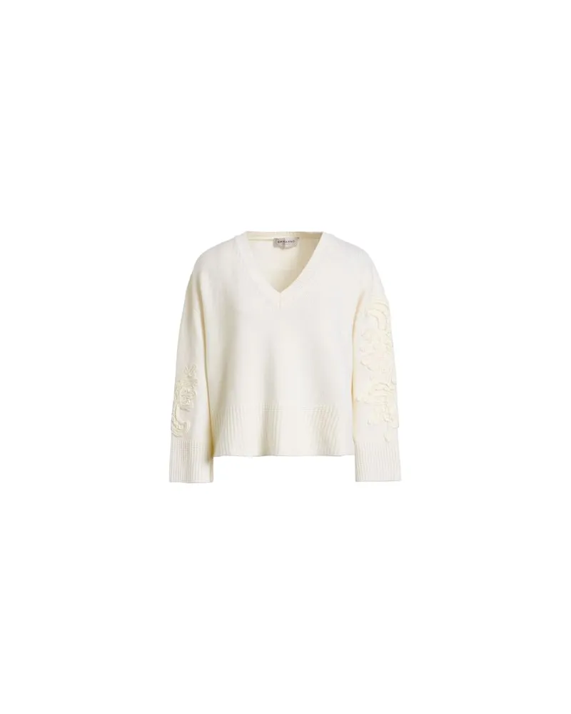 Ermanno Scervino STRICKWAREN - Pulloverauf YOOX.COM Elfenbein