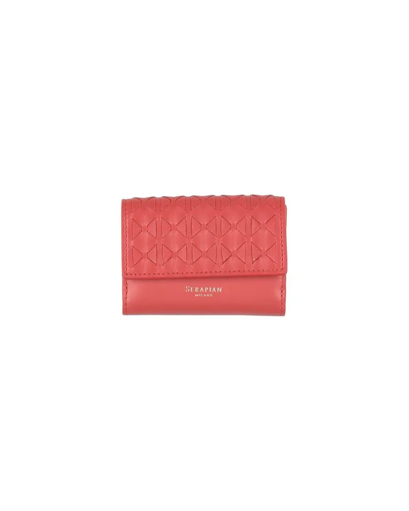 Serapian Kleinlederwaren - Brieftaschenauf YOOX.COM Tomatenrot