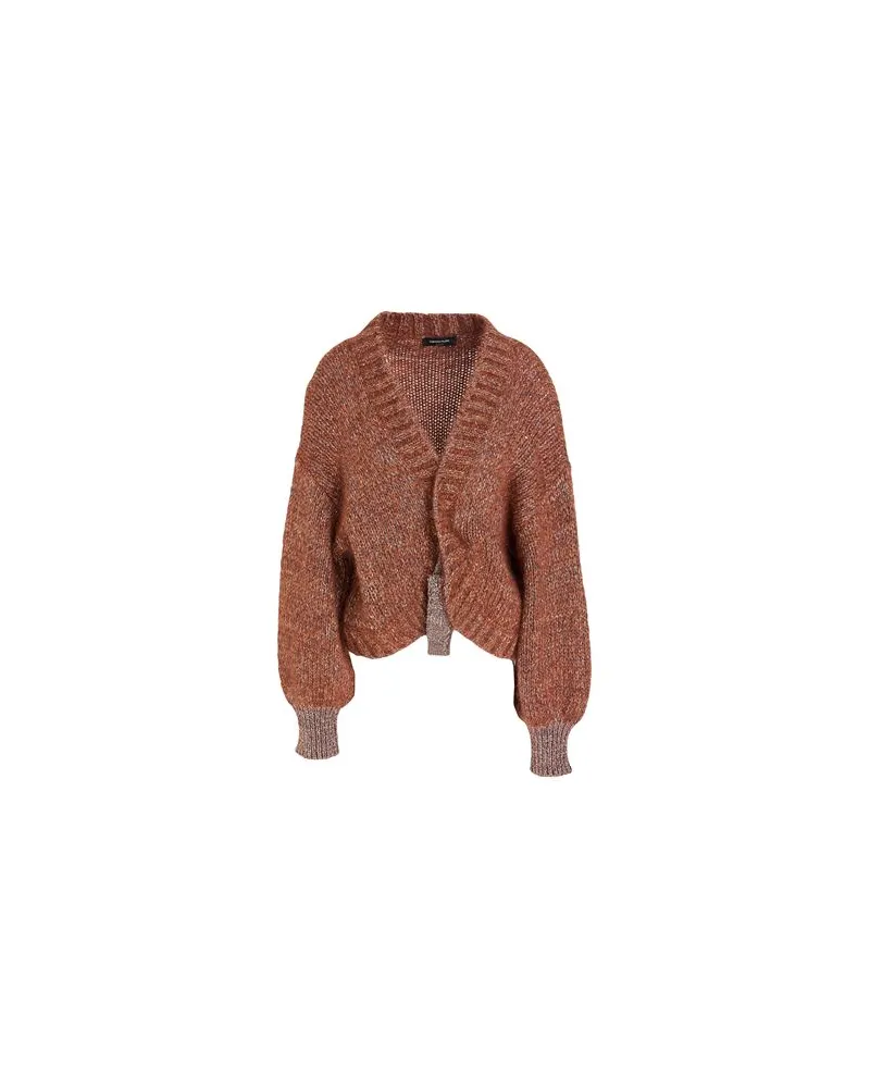 Fabiana Filippi STRICKWAREN - Strickjackenauf YOOX.COM Kupfer