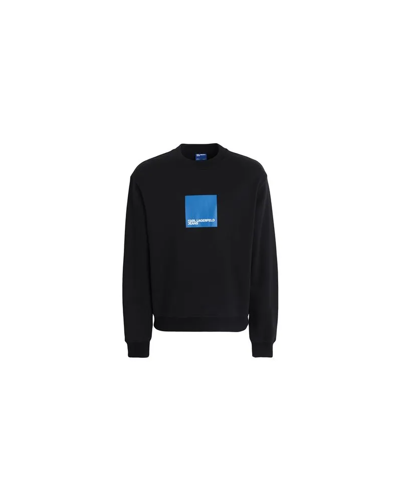 Karl Lagerfeld KLJ REGULAR LOGO SWEAT  - TOPS - Sweatshirtsauf YOOX.COM Schwarz