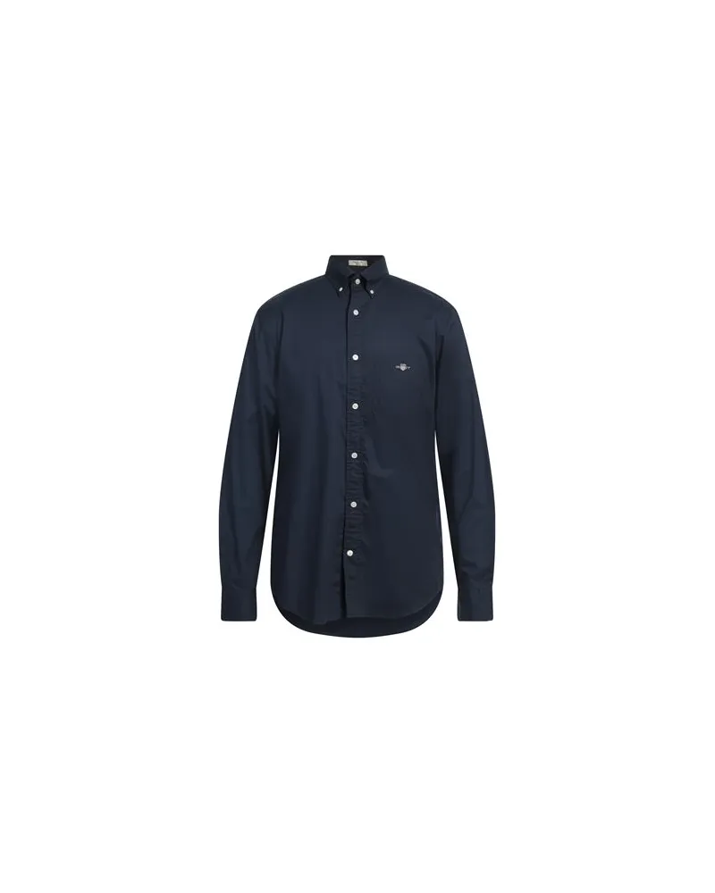 Gant TOPS - Hemdenauf YOOX.COM Nachtblau