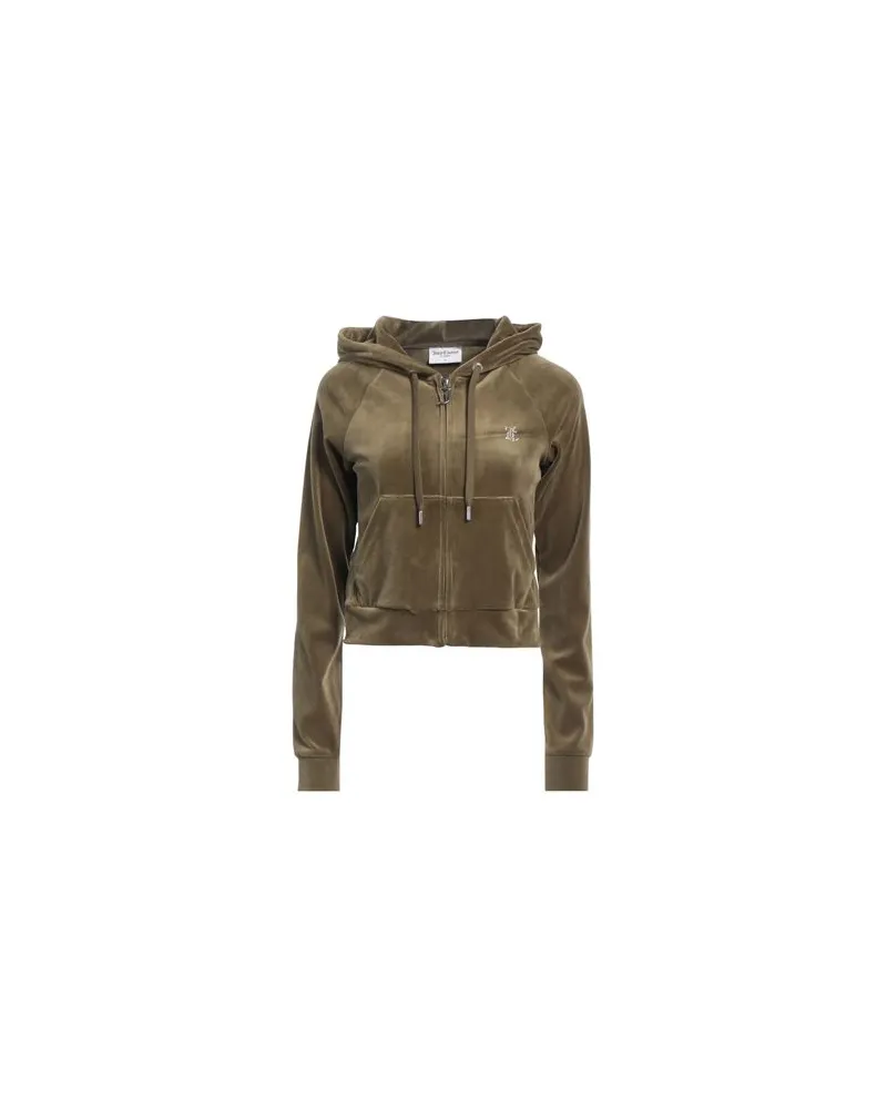 Juicy Couture TOPS - Sweatshirtsauf YOOX.COM Militärgrün