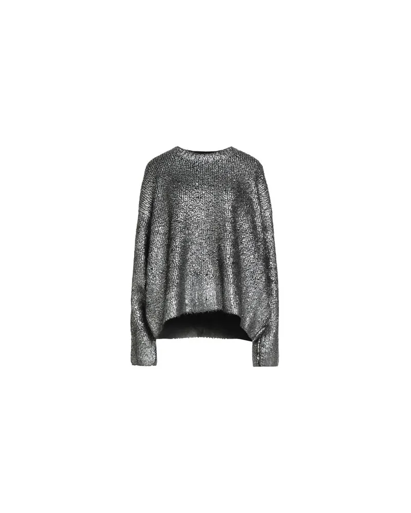 Icona By Kaos STRICKWAREN - Pulloverauf YOOX.COM Silber