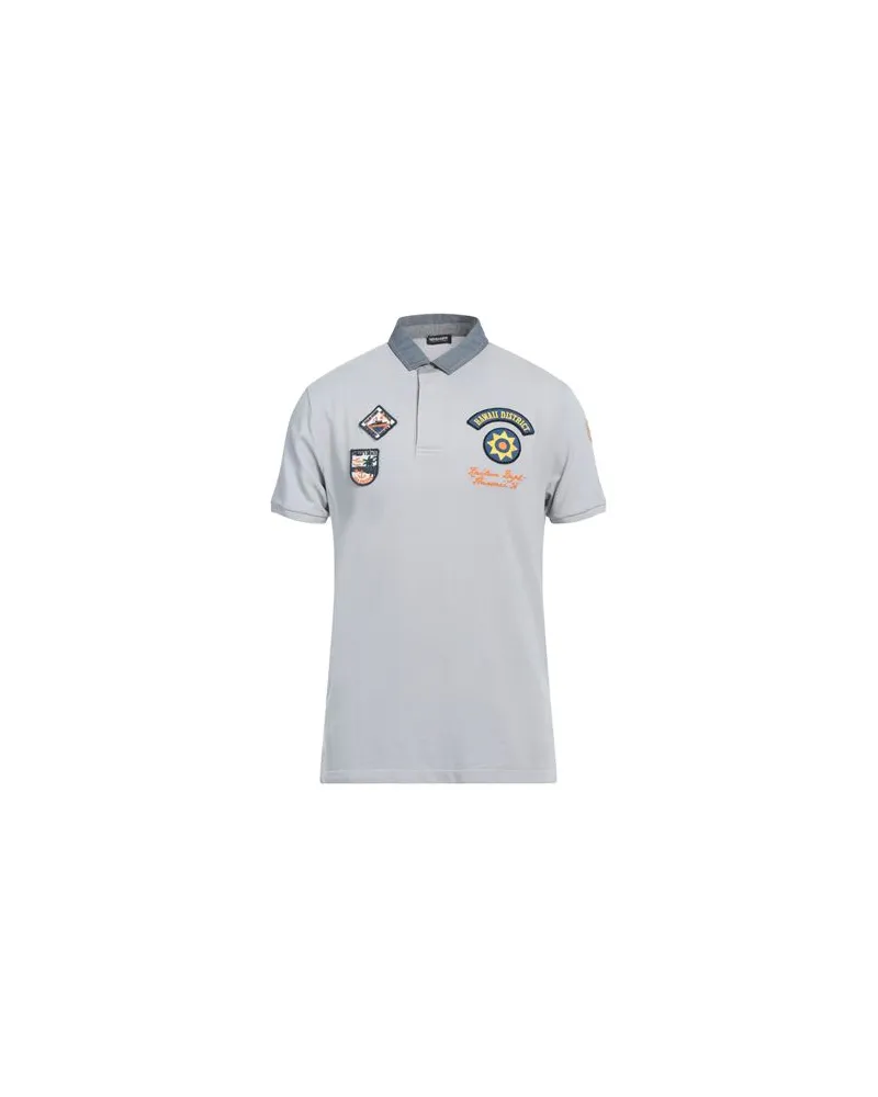 Blauer TOPS - Poloshirtsauf YOOX.COM Hellgrau