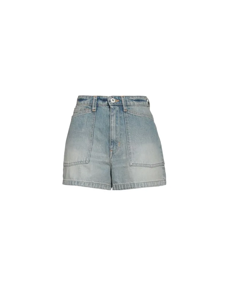 Kenzo HOSEN & RÖCKE - Jeansshortsauf YOOX.COM Blau