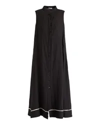 ROSSOPURO Midi-Kleid Schwarz