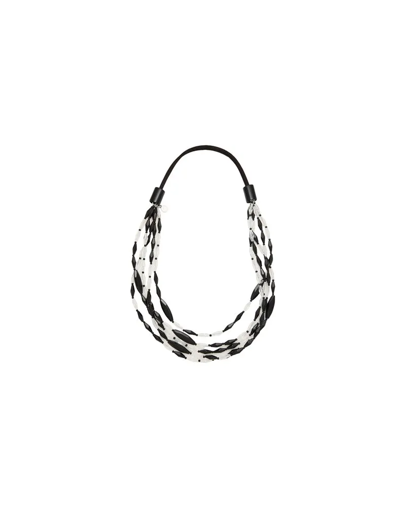 Emporio Armani SCHMUCK und UHREN - Halskettenauf YOOX.COM Schwarz