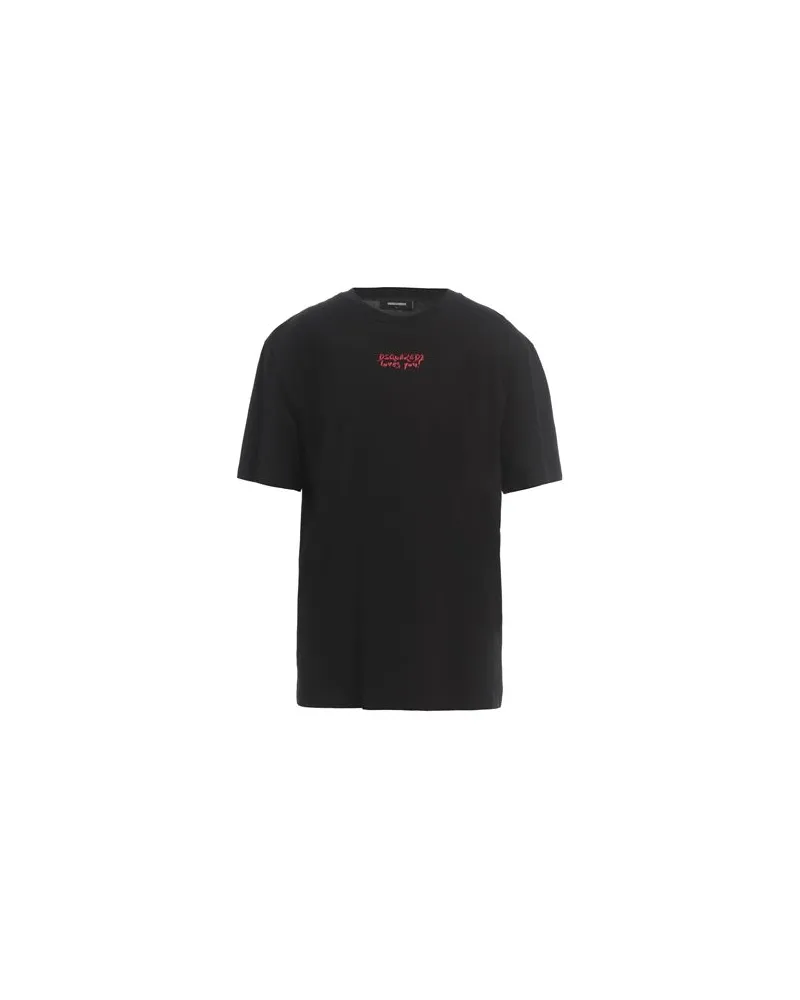 Dsquared2 TOPS - T-shirtsauf YOOX.COM Schwarz