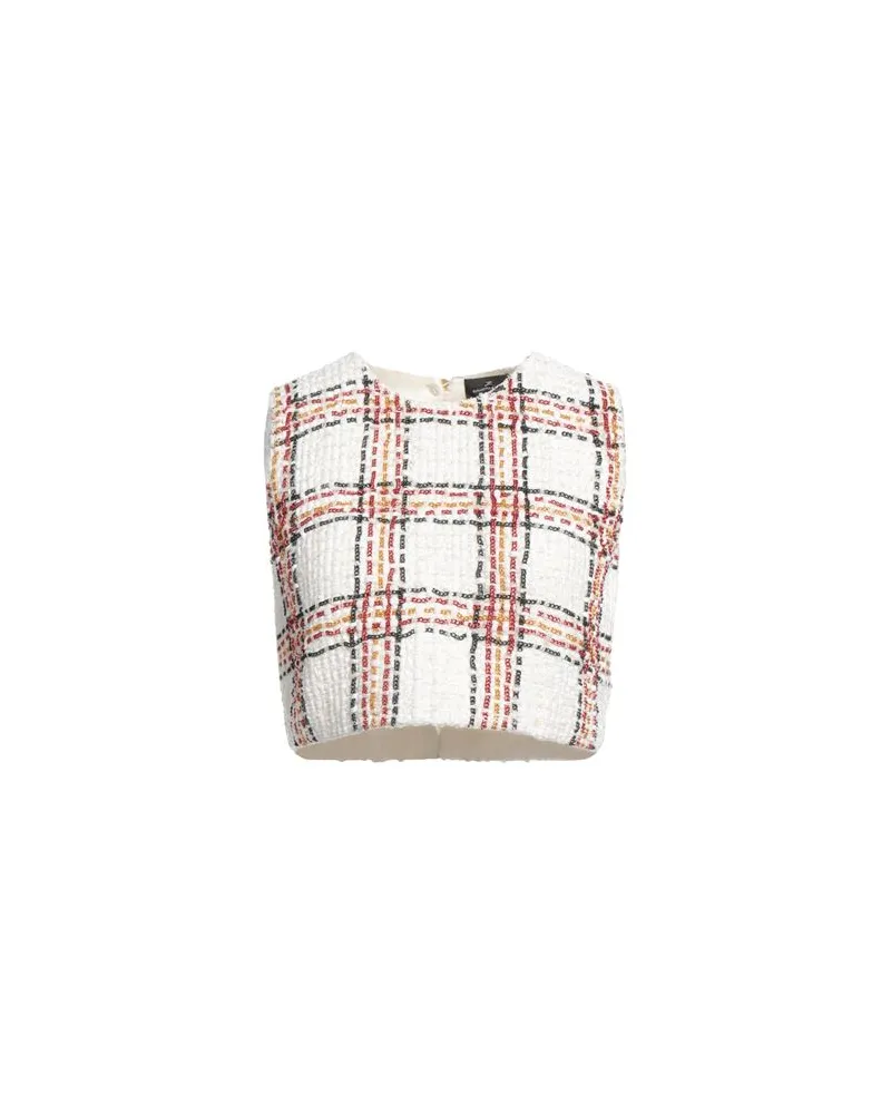 Elisabetta Franchi TOPS - Topsauf YOOX.COM Weiß