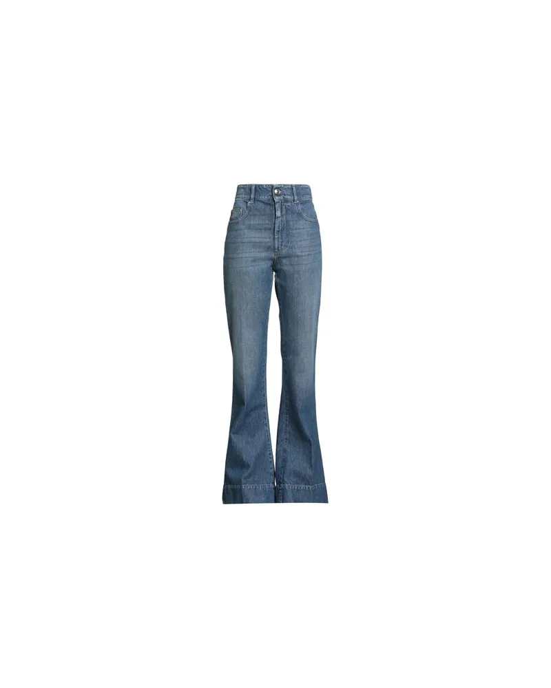 SPORTMAX HOSEN & RÖCKE - Jeanshosenauf YOOX.COM Blau