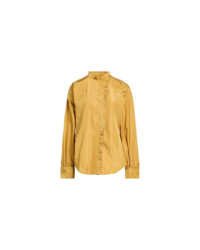 Max Mara TOPS - Hemdenauf YOOX.COM Senf