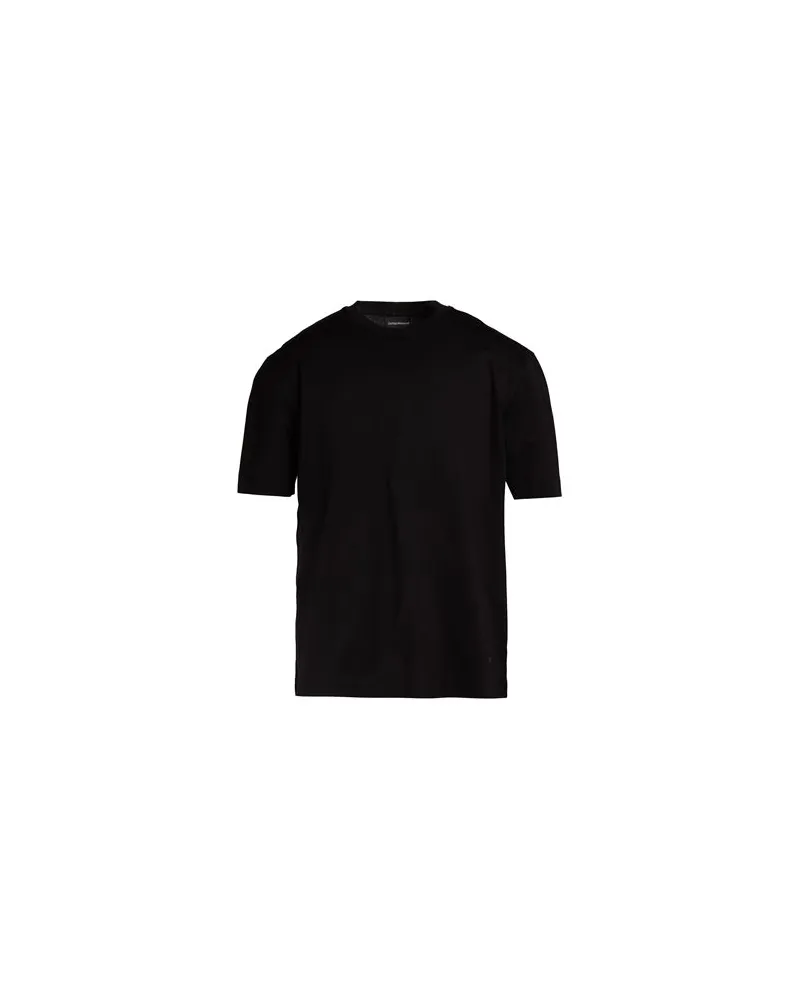 Emporio Armani TOPS - T-shirtsauf YOOX.COM Schwarz