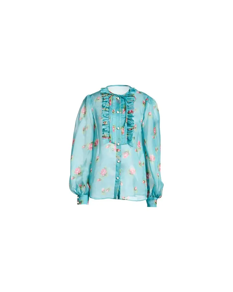 Valentino Garavani TOPS - Hemdenauf YOOX.COM Azurblau