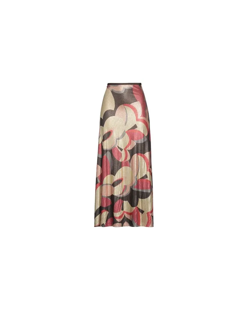 SIYU HOSEN & RÖCKE - Maxi-Röckeauf YOOX.COM Gold
