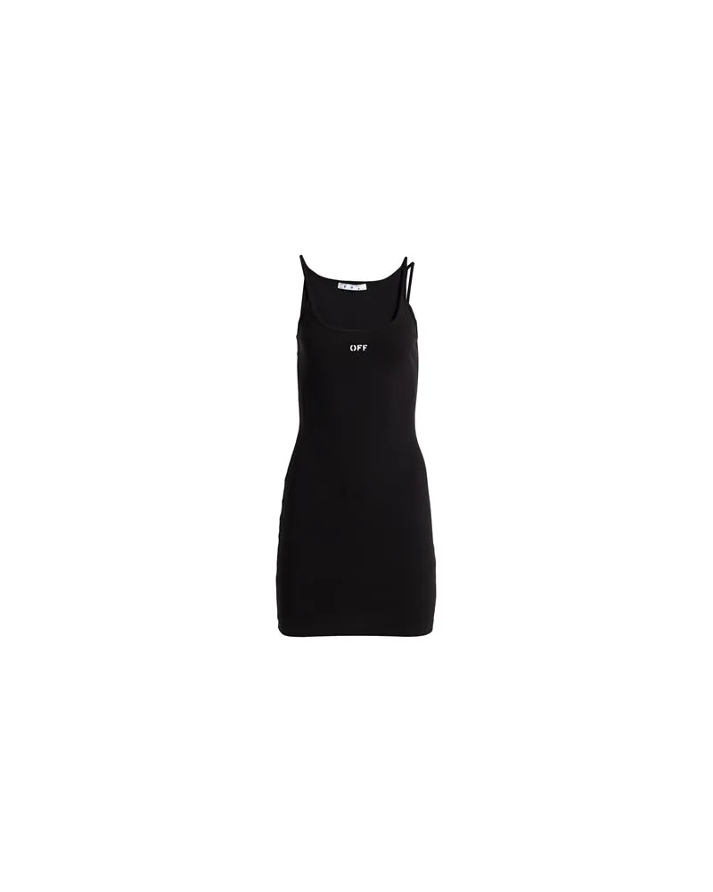 OFF-WHITE KLEIDER - Mini-Kleiderauf YOOX.COM Schwarz