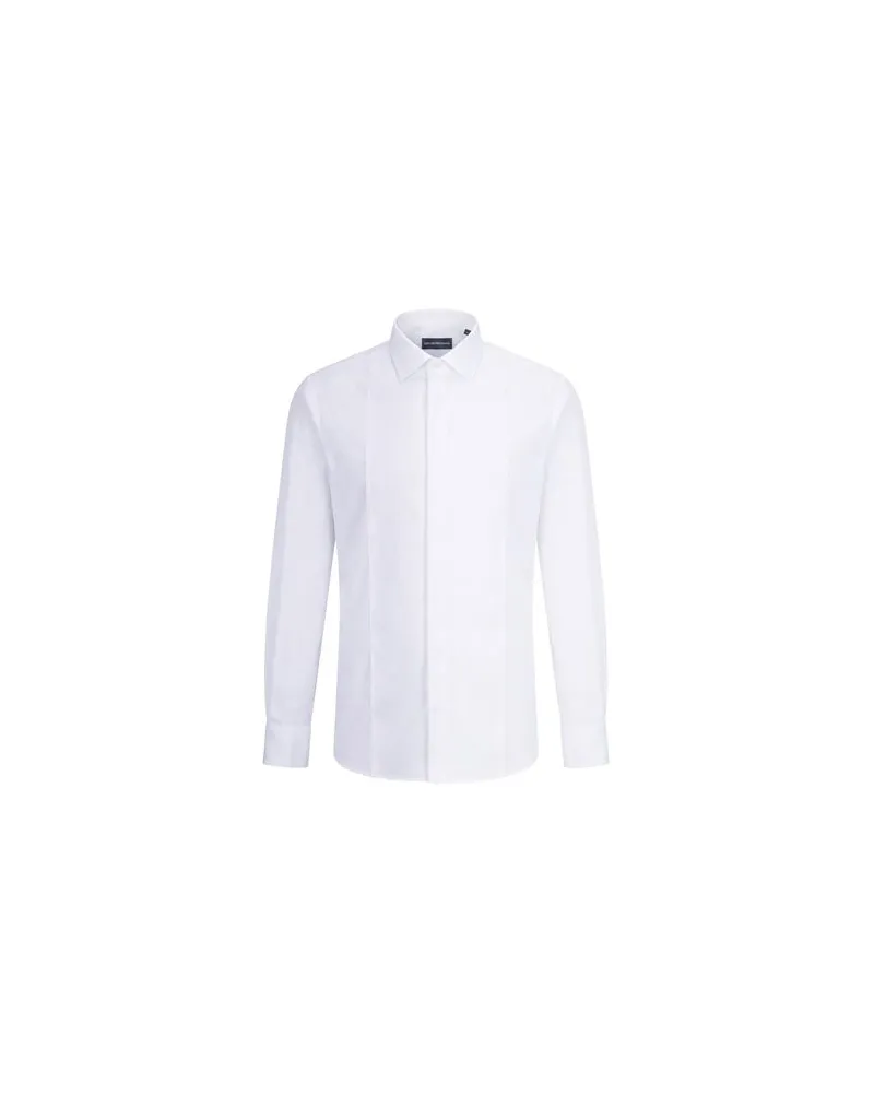 Emporio Armani TOPS - Hemdenauf YOOX.COM Weiß