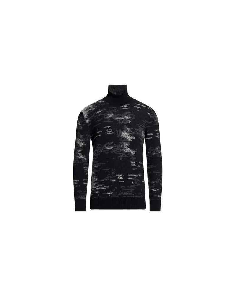 Paolo Pecora Milano STRICKWAREN - Rollkragenpulloverauf YOOX.COM Schwarz