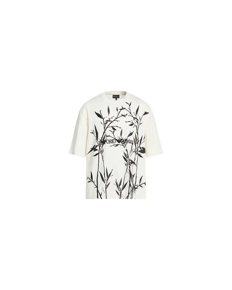 Emporio Armani TOPS - T-shirtsauf YOOX.COM Elfenbein