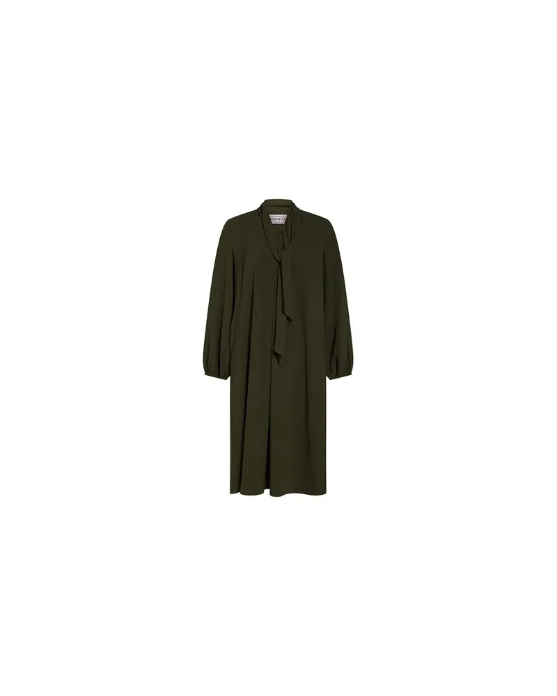 SHIRTAPORTER KLEIDER - Midi-Kleiderauf YOOX.COM Militärgrün