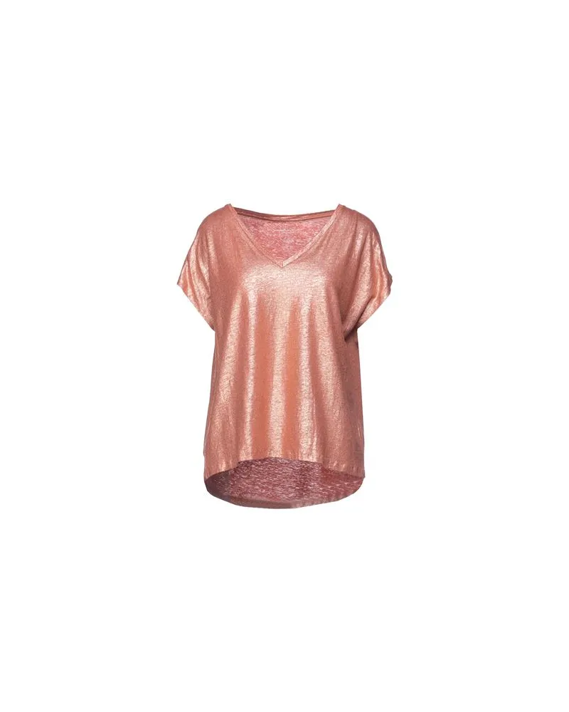 Majestic TOPS - T-shirtsauf YOOX.COM Rostrot