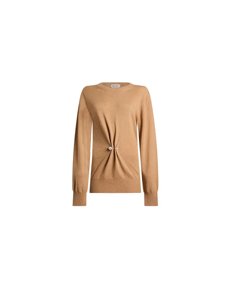 Alberta Ferretti STRICKWAREN - Pulloverauf YOOX.COM Kamel