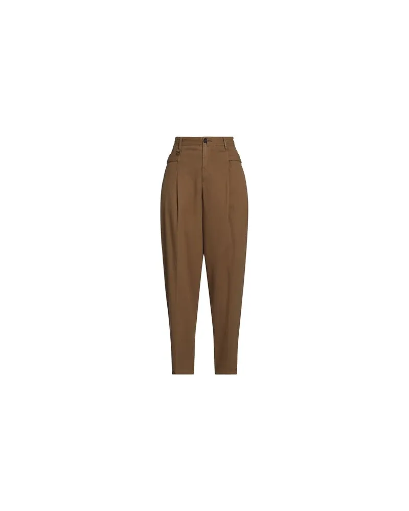 HIGH HOSEN & RÖCKE - Hosenauf YOOX.COM Khaki