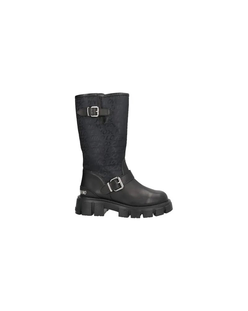 Moschino SCHUHE - Stiefelauf YOOX.COM Schwarz