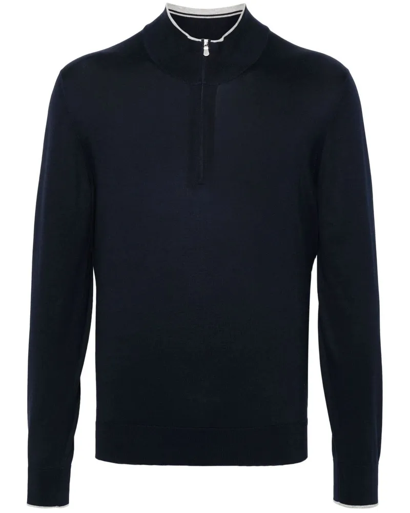 Fay Pullover Marineblau