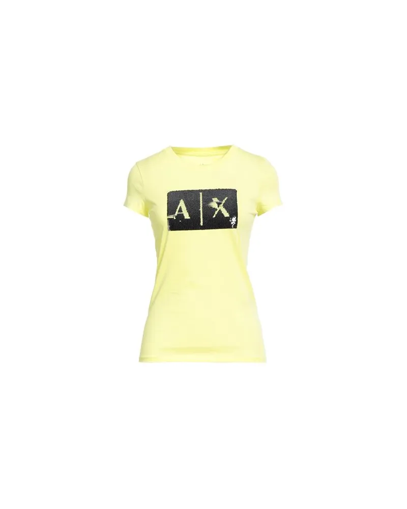 Armani Exchange TOPS - T-shirtsauf YOOX.COM Limettengrün