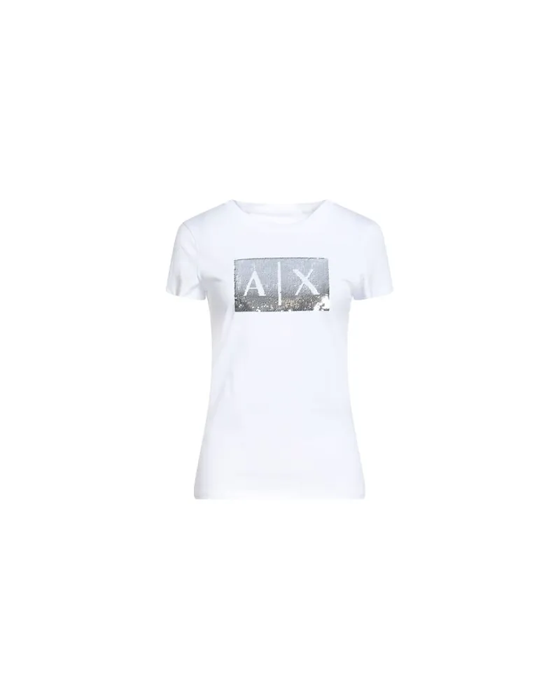 Armani Exchange TOPS - T-shirtsauf YOOX.COM Weiß