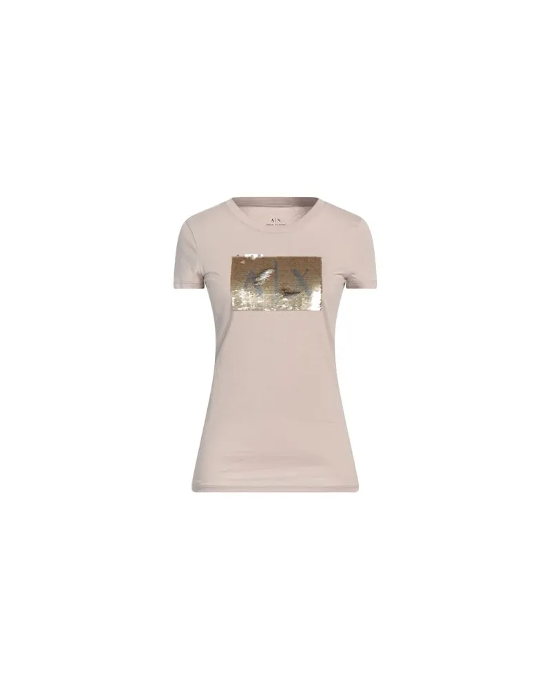 Armani Exchange TOPS - T-shirtsauf YOOX.COM Beige