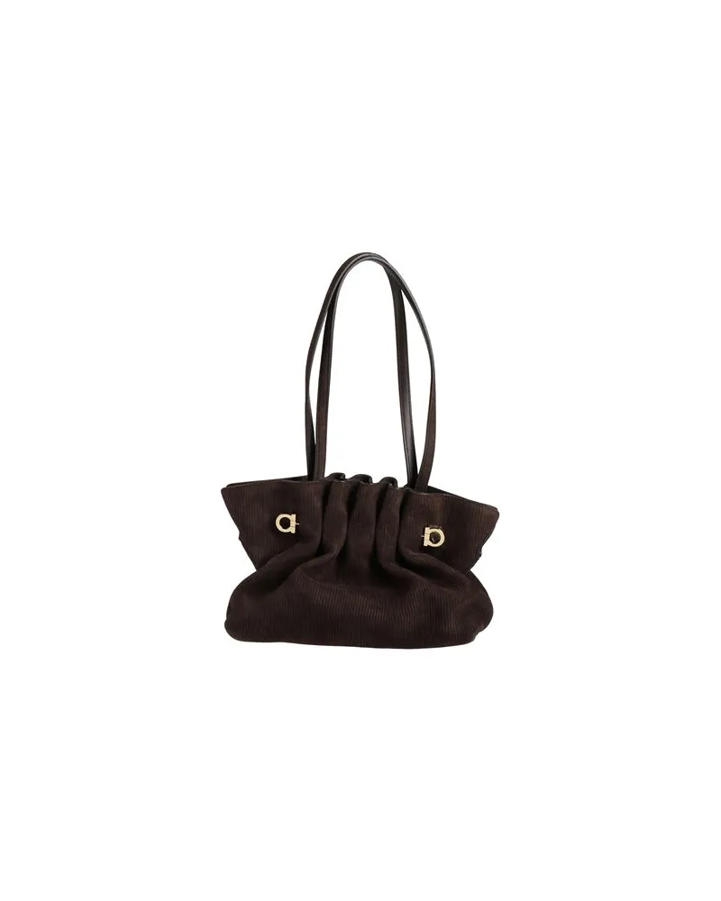 Ferragamo TASCHEN - Schultertaschenauf YOOX.COM Dunkelbraun