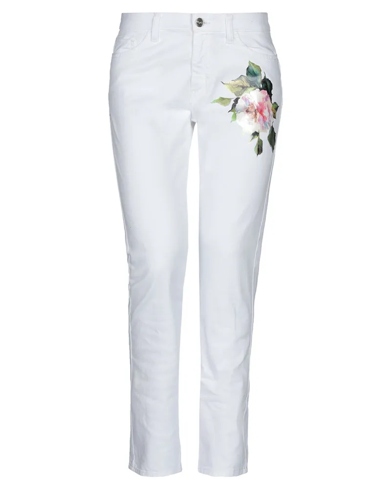 Blumarine Jeanshose Weiß