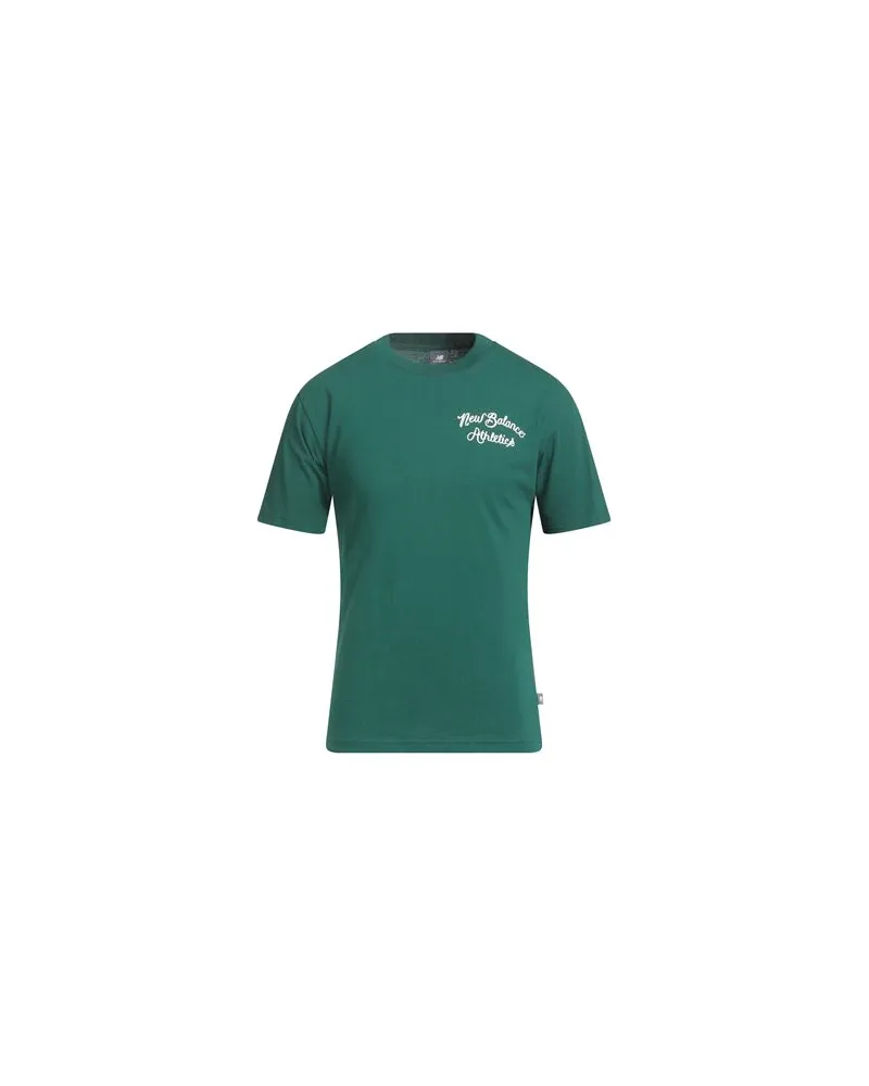 New Balance TOPS - T-shirtsauf YOOX.COM Smaragdgrün