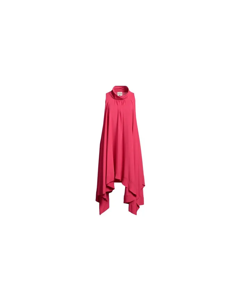 Semicouture KLEIDER - Midi-Kleiderauf YOOX.COM Fuchsia