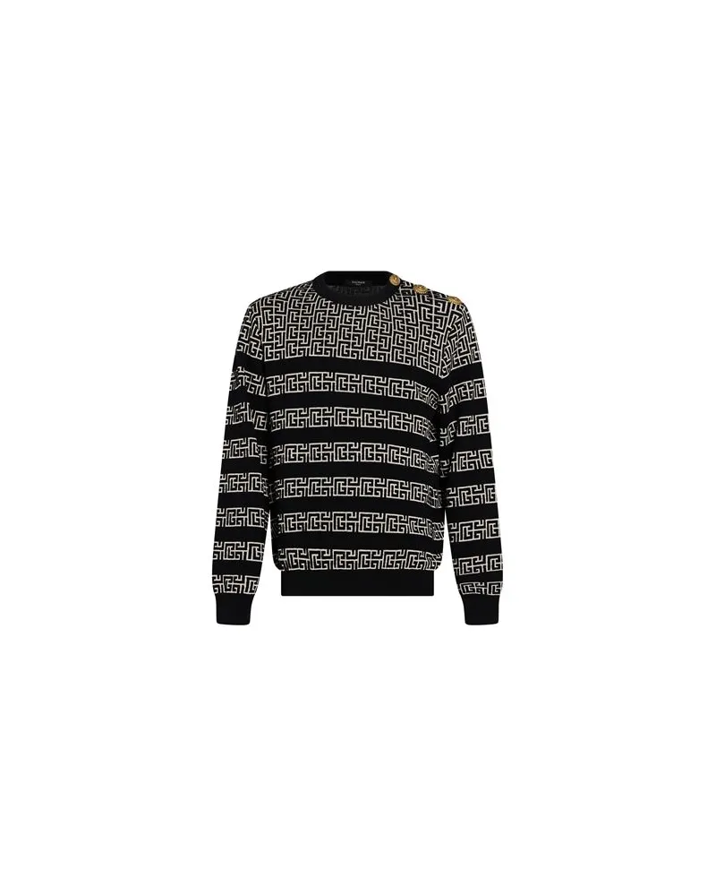 Balmain STRICKWAREN - Pulloverauf YOOX.COM Schwarz