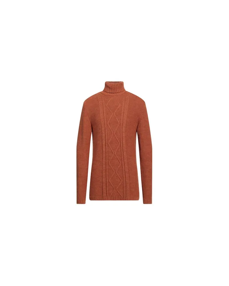 Roberto Cavalli STRICKWAREN - Rollkragenpulloverauf YOOX.COM Rostrot