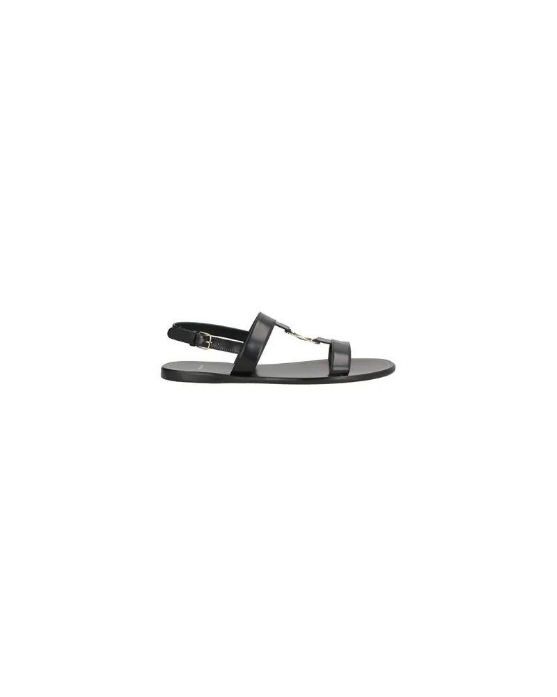 Ferragamo SCHUHE - Sandalenauf YOOX.COM Schwarz
