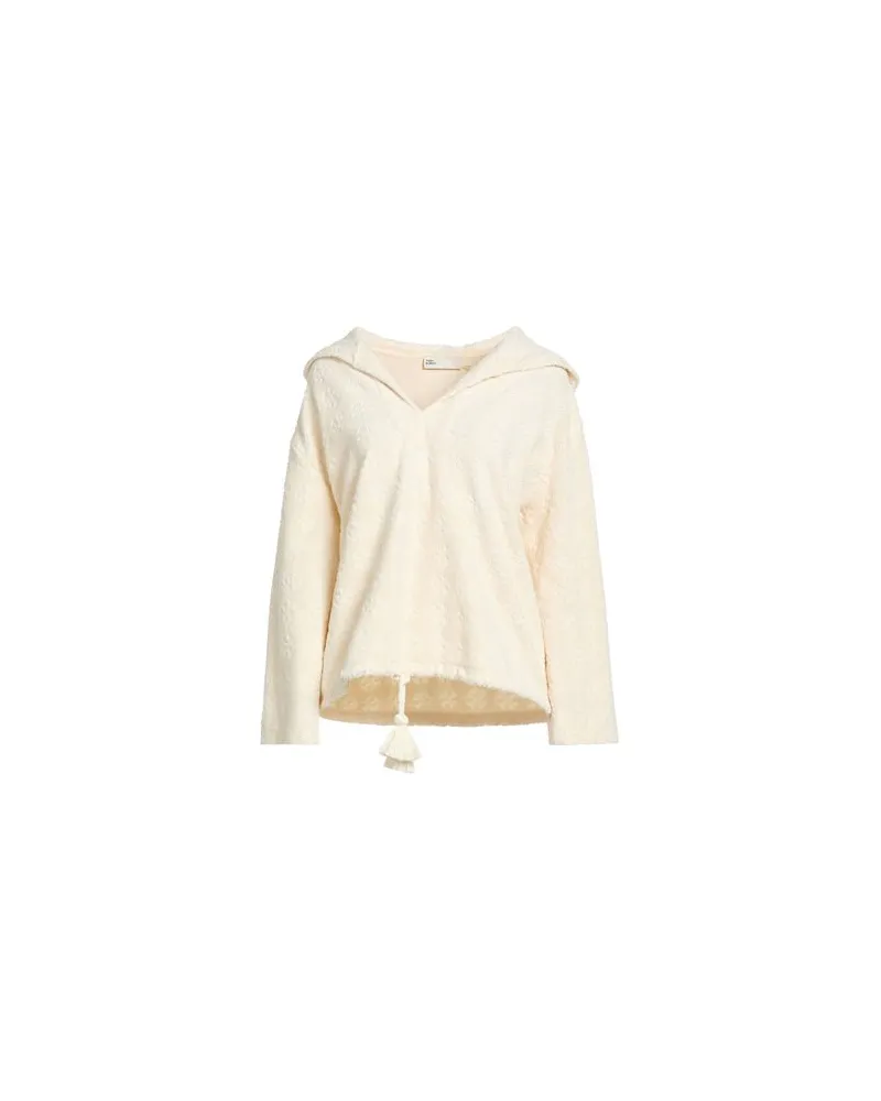 Tory Burch TOPS - Sweatshirtsauf YOOX.COM Cremeweiß
