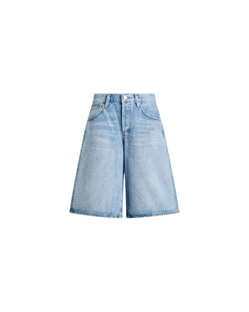 AGOLDE HOSEN & RÖCKE - Jeansshortsauf YOOX.COM Blau