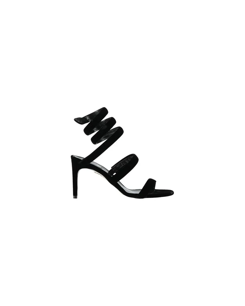 René Caovilla SCHUHE - Sandalenauf YOOX.COM Schwarz