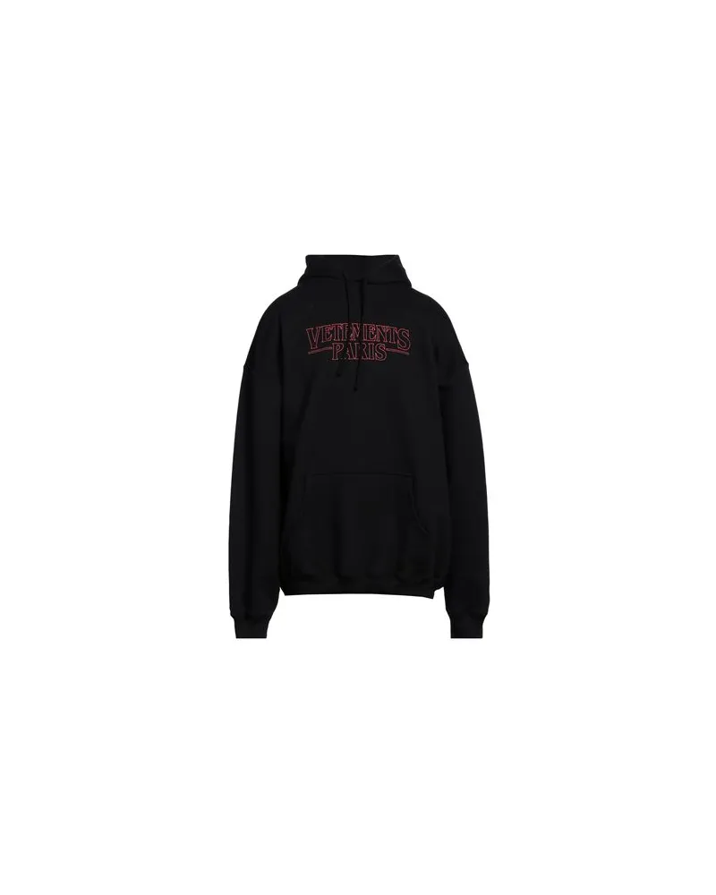 VETEMENTS TOPS - Sweatshirtsauf YOOX.COM Schwarz