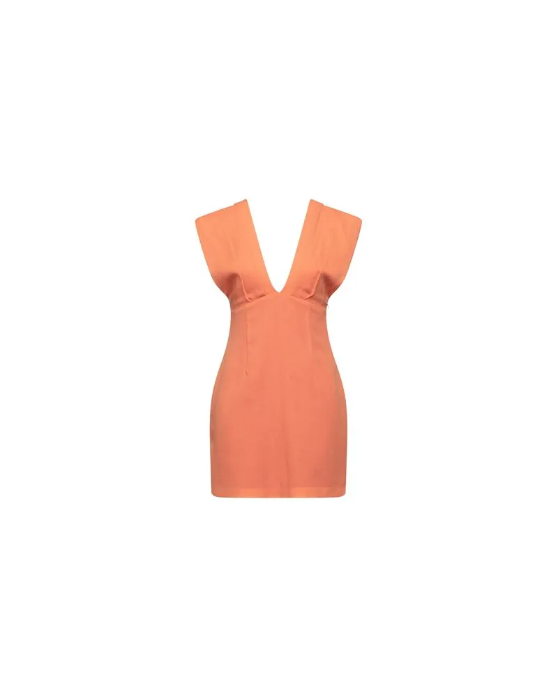 Federica Tosi KLEIDER - Mini-Kleiderauf YOOX.COM Orange